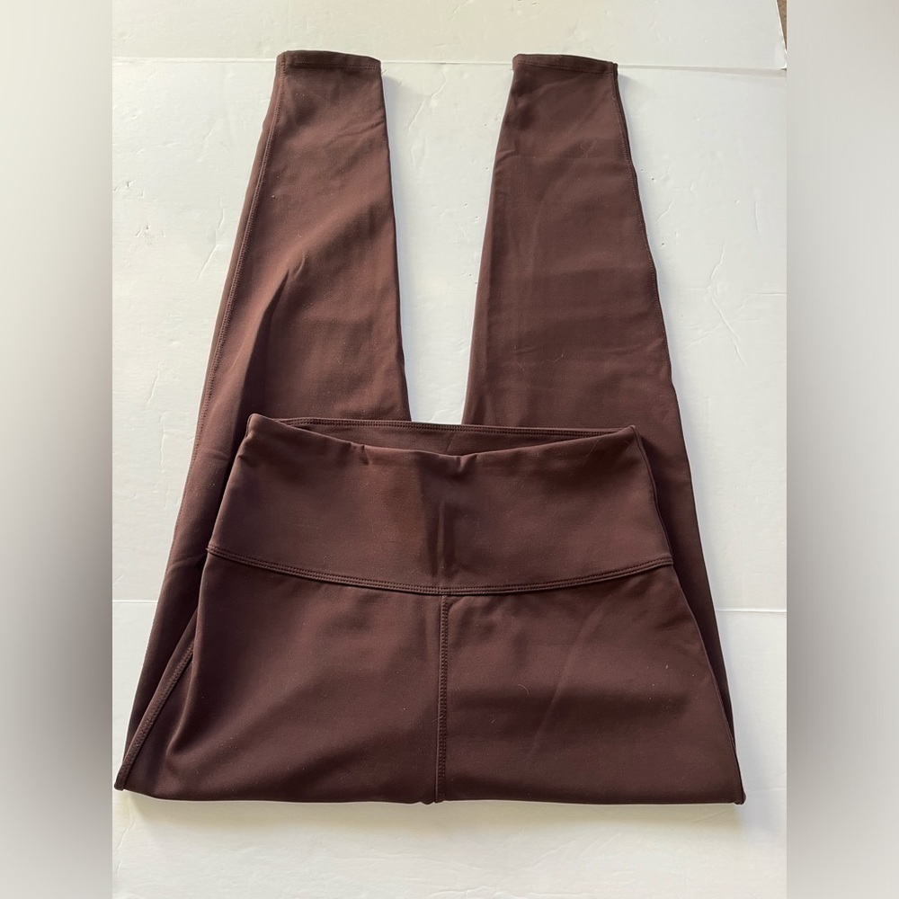 Something Navy Brown Leggings Size Small